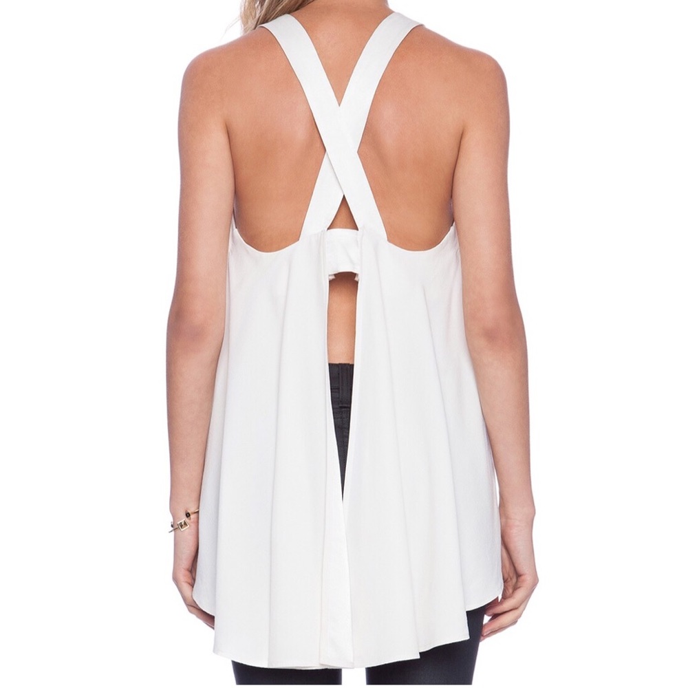 Addison Cross Back Tank From Revolve
